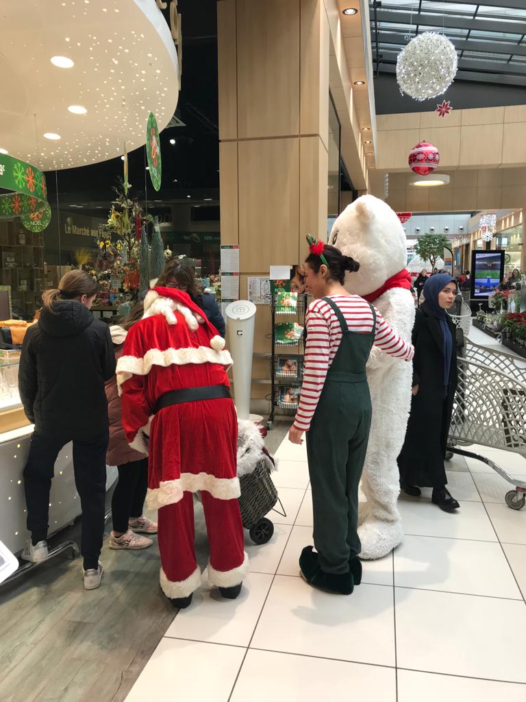 Visite du Père Noël à domicile, association, Ehpad....