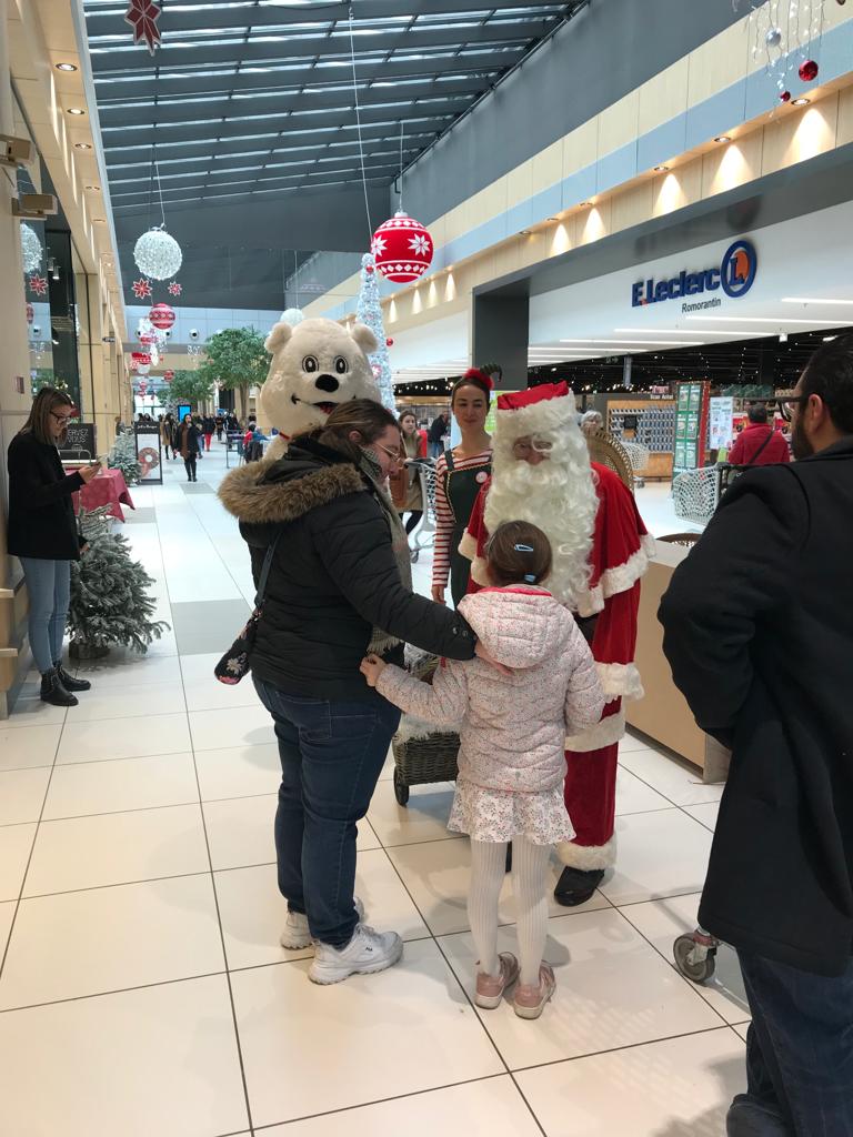 Visite du Père Noël à domicile, association, Ehpad....