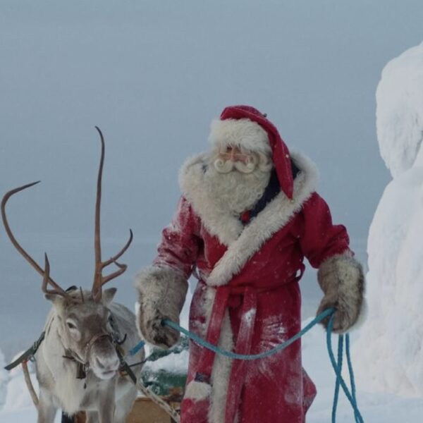 Visite du père Noël à domicile