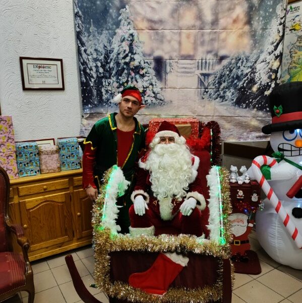 Père Noël pour entreprise ou marché de Noël