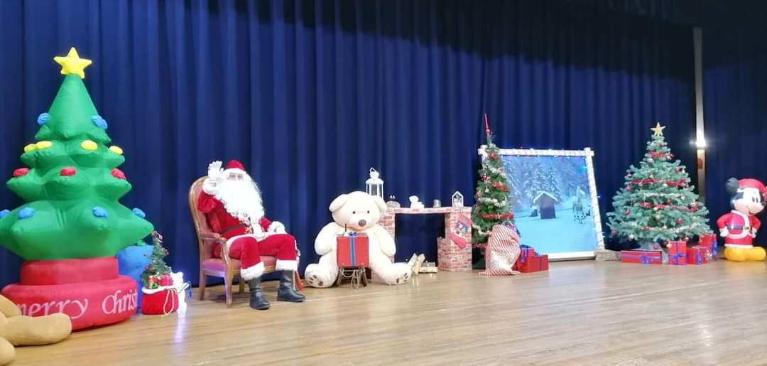 Père Noël et décor pour les CSE