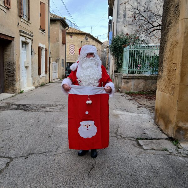 Pere noel animation visite à domicile