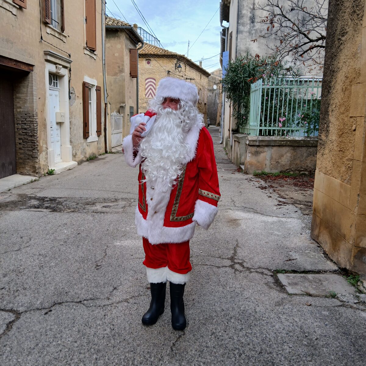 Pere noel animation visite à domicile