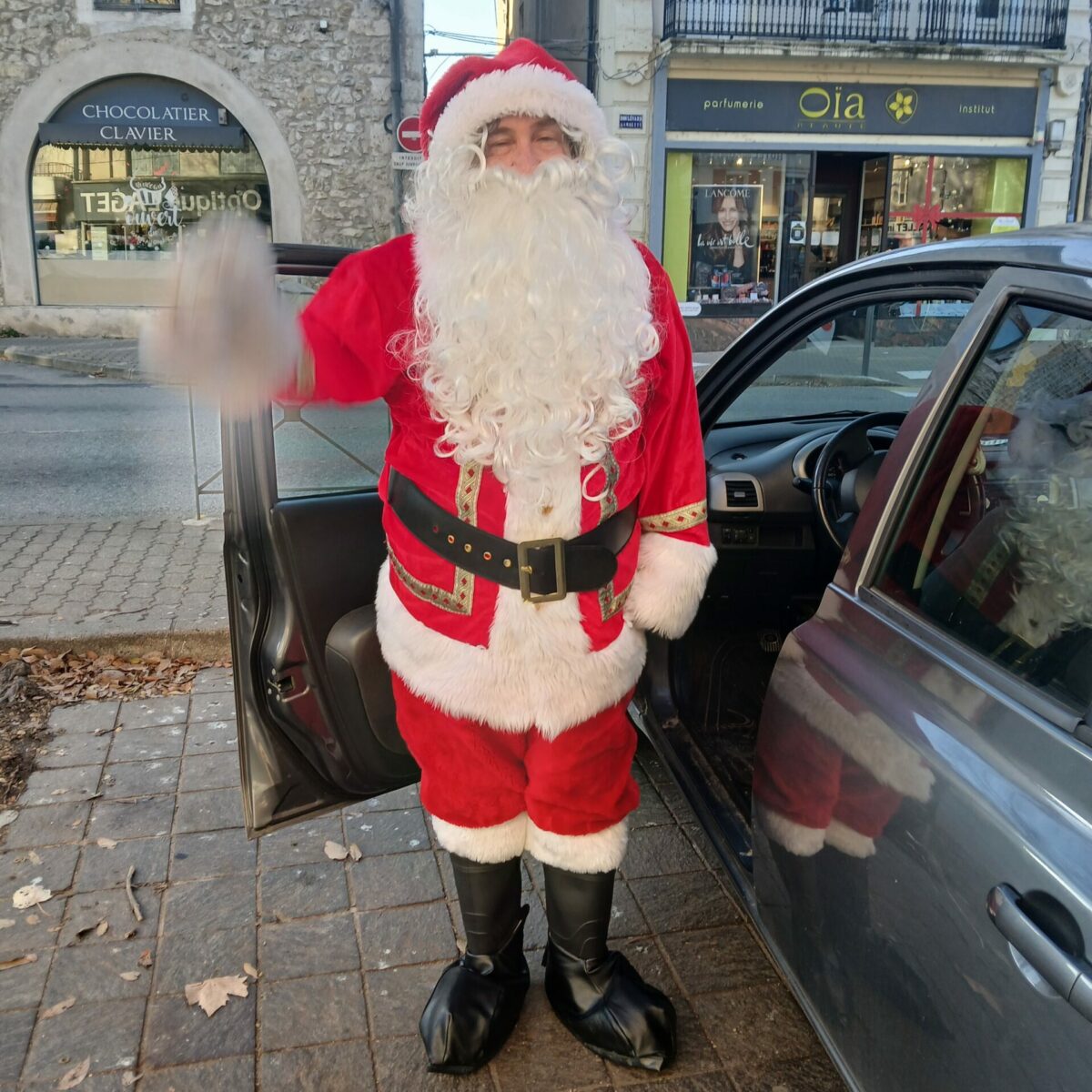 Pere noel animation visite à domicile