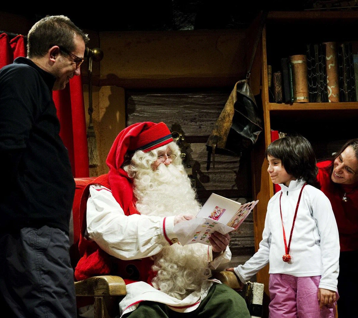 Visite du père Noël à votre domicile