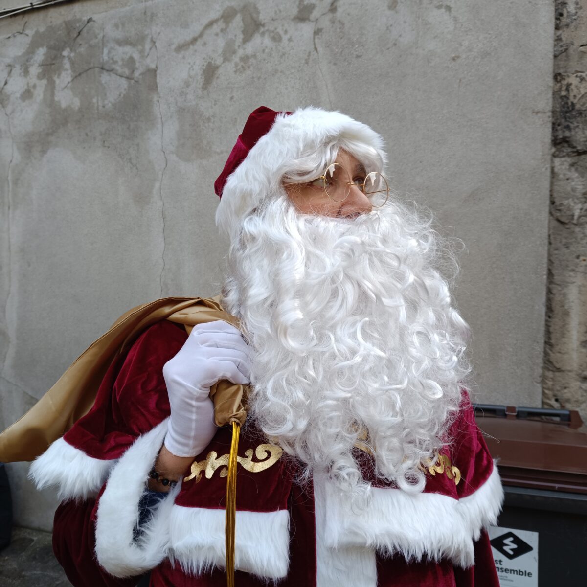 Visite à domicile père noël animation