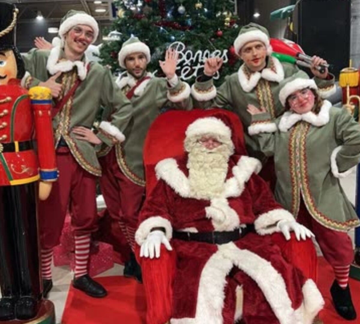 Le père noel chez vous