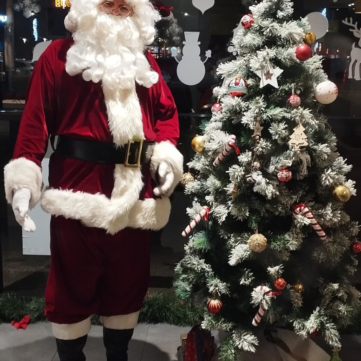Prestation de père Noël costume de qualité CE / Marchés