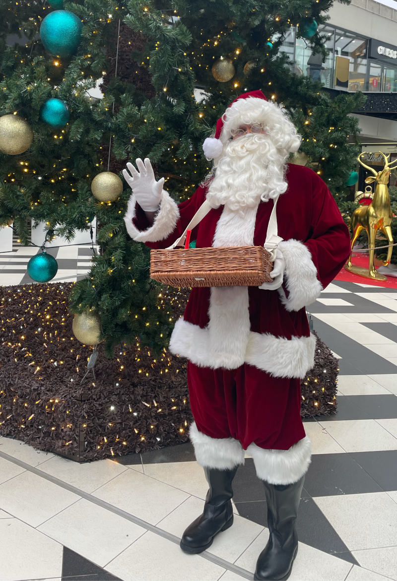 Prestation de père Noël costume de qualité CE / Marchés