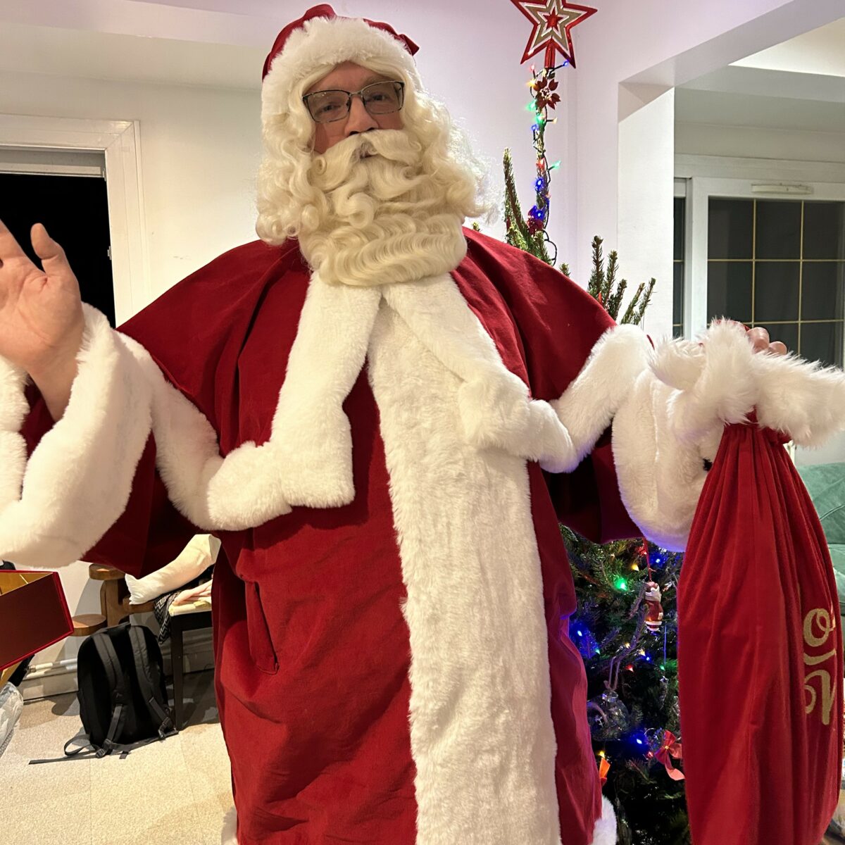 Visite du Père Noël à votre domicile