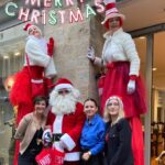 Père noël à la maison et en entreprise