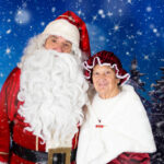 Pere noel Toulouse à domicile, Mairies, CE, location decors et stands de noel, location costumes pere noel, trones,vitrines etc.