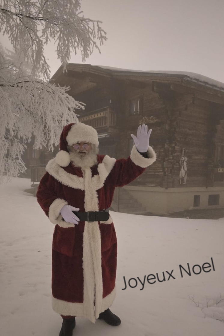 Le père noel chez vous