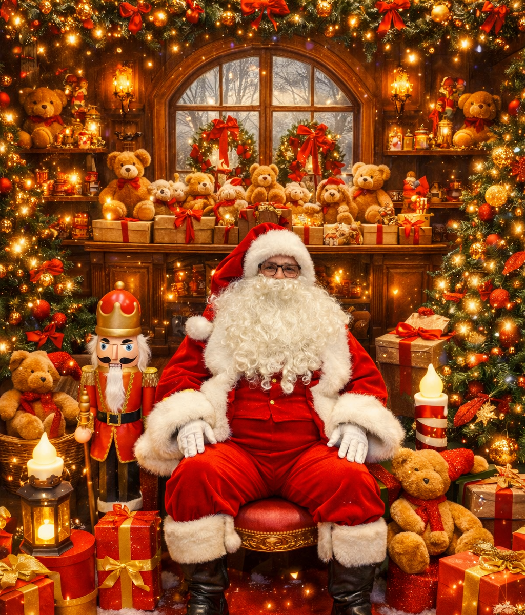Père noël pour tout évènements