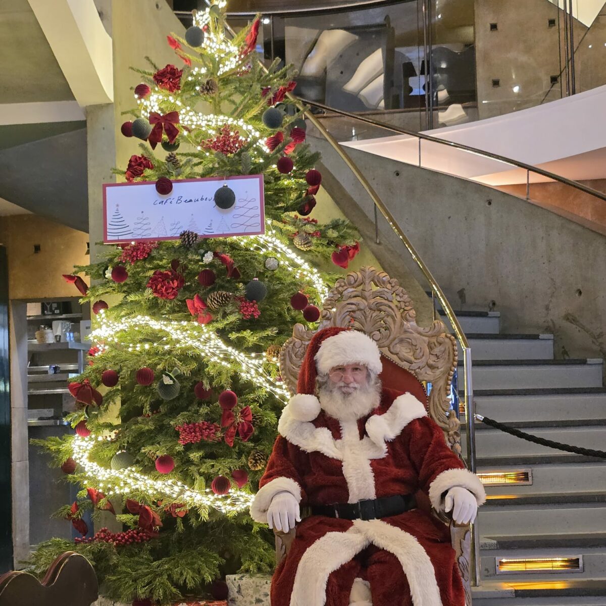 prestation du père noel