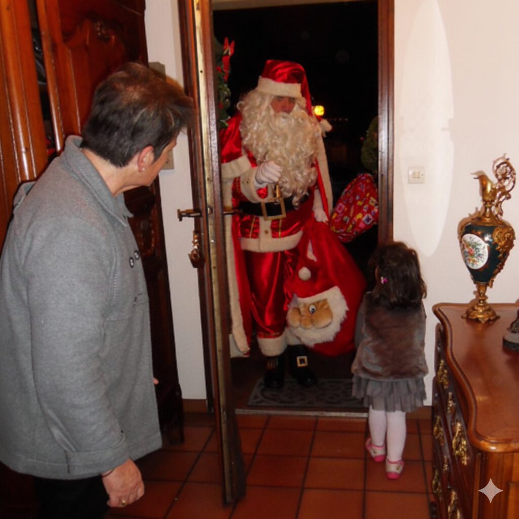 Pere noel Toulouse à domicile, Mairies, CE, location decors et stands de noel, location costumes pere noel, trones,vitrines etc.