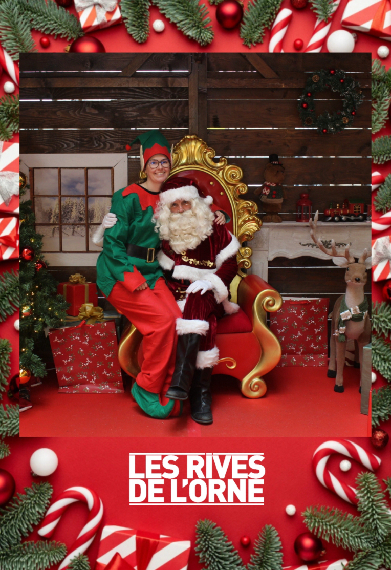 Prestation père noël en entreprise et centres commerciaux