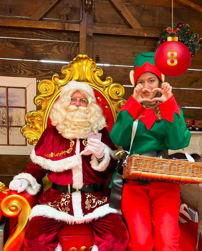 Prestation père noël en entreprise et centres commerciaux