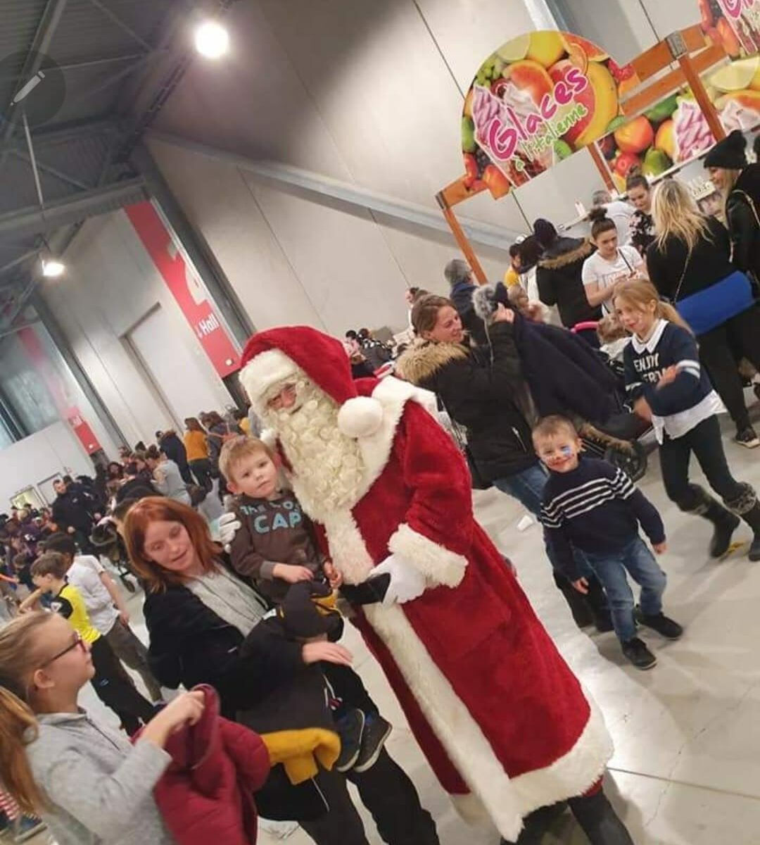 Prestation du pere noel