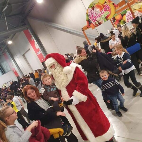 Prestation du pere noel