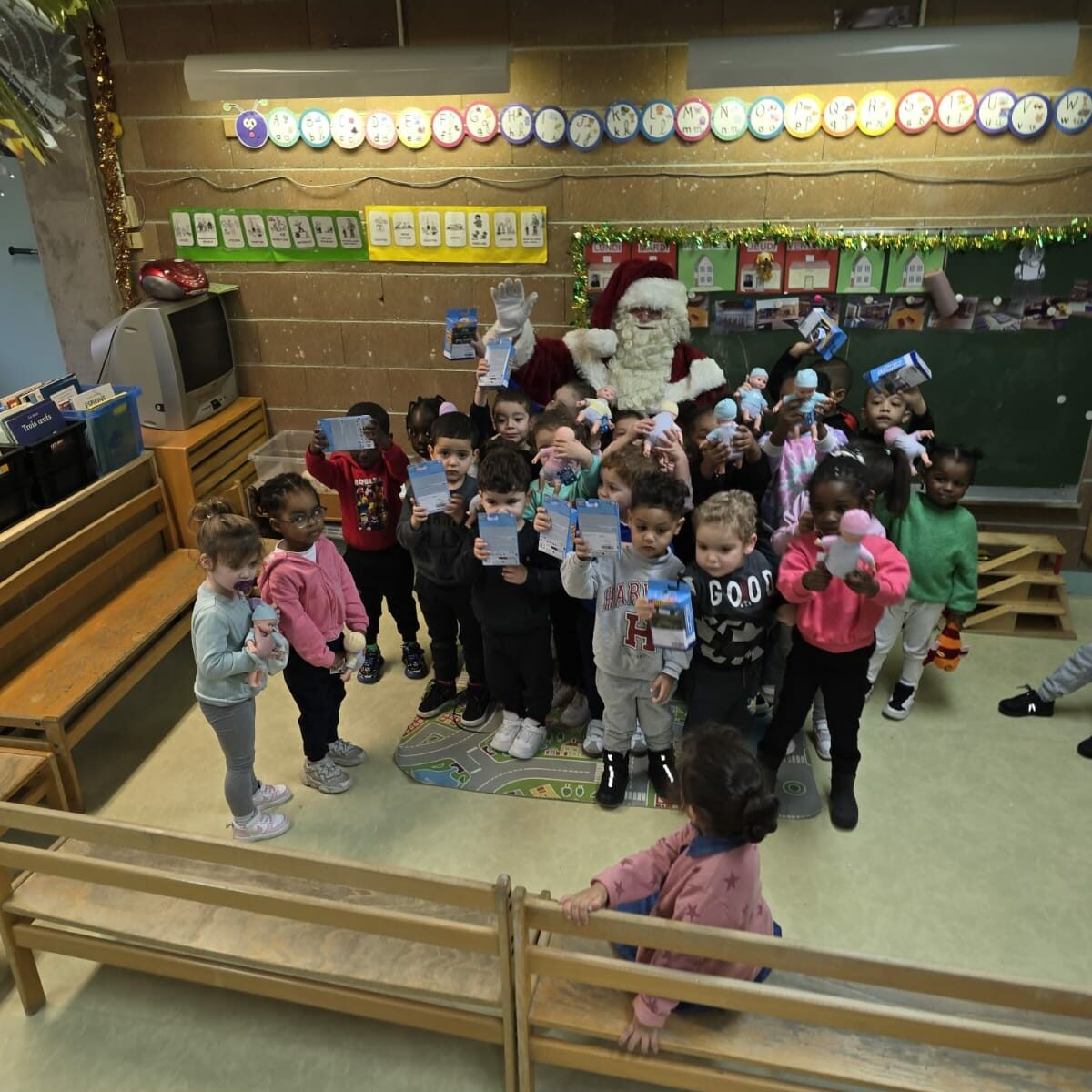 Prestation du pere noel