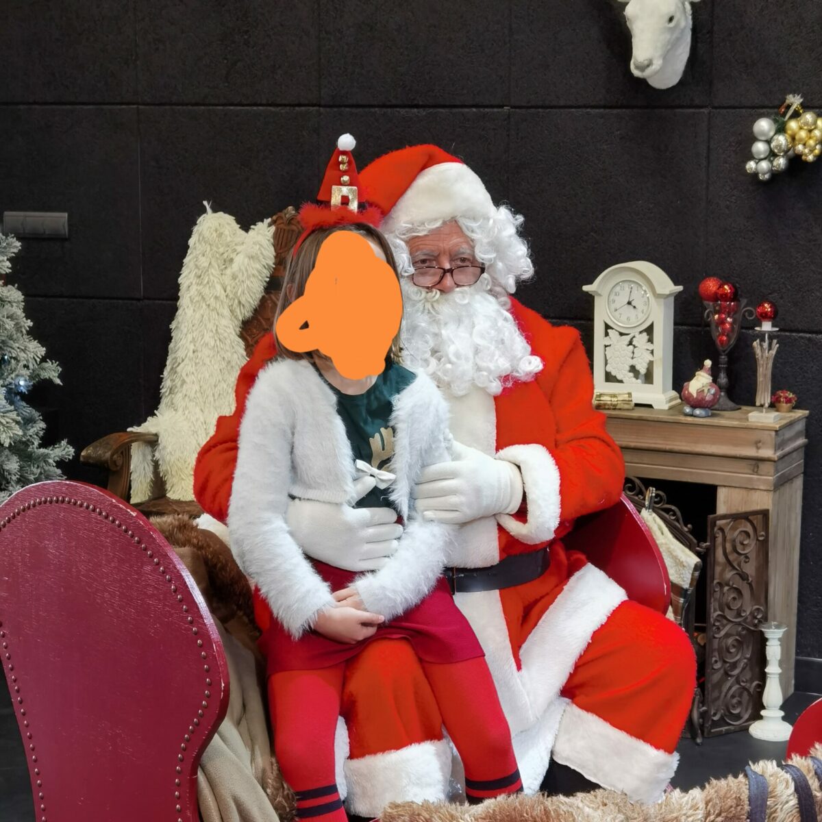 Le vrai père Noël chez vous