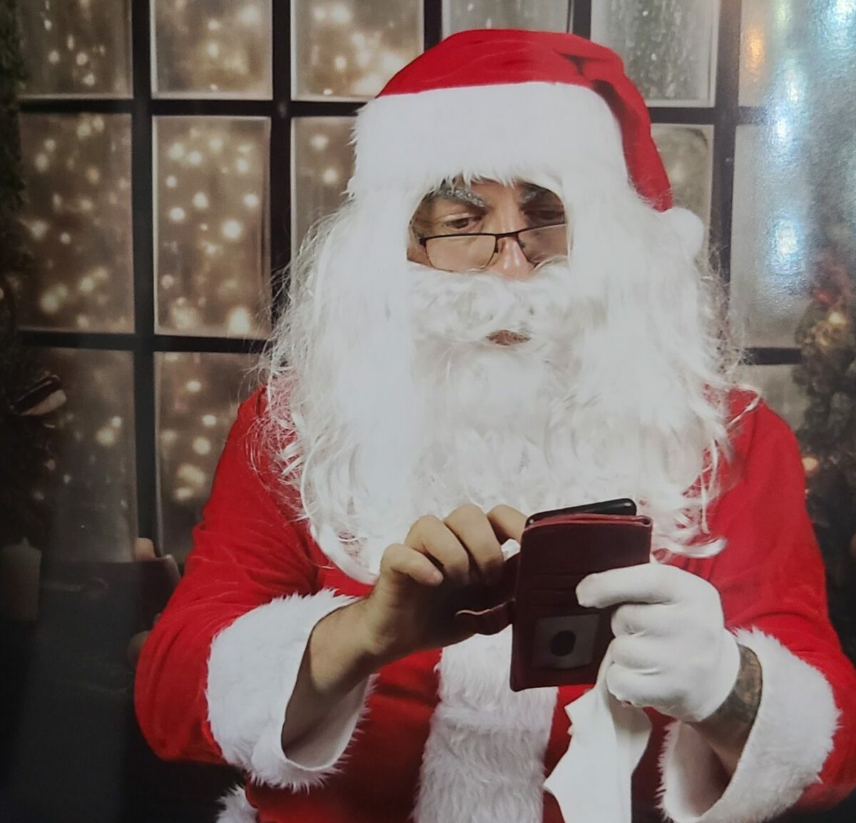 Magnifique Père Noël chez vous en famille un rêve d enfants