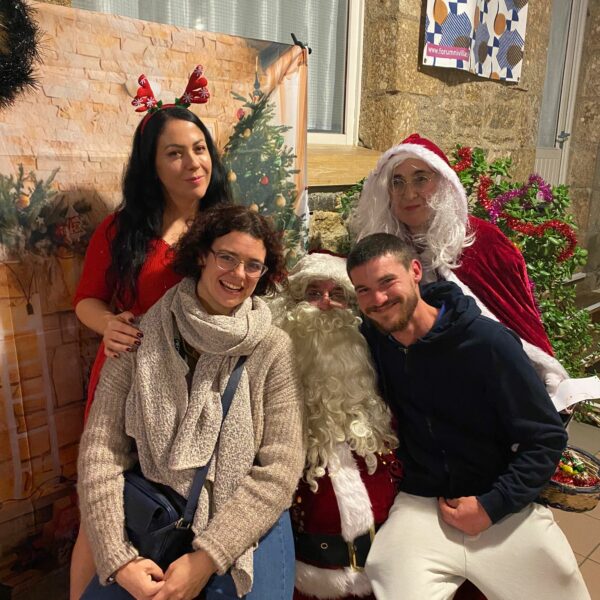 Présence du Père et de la Mère Noël