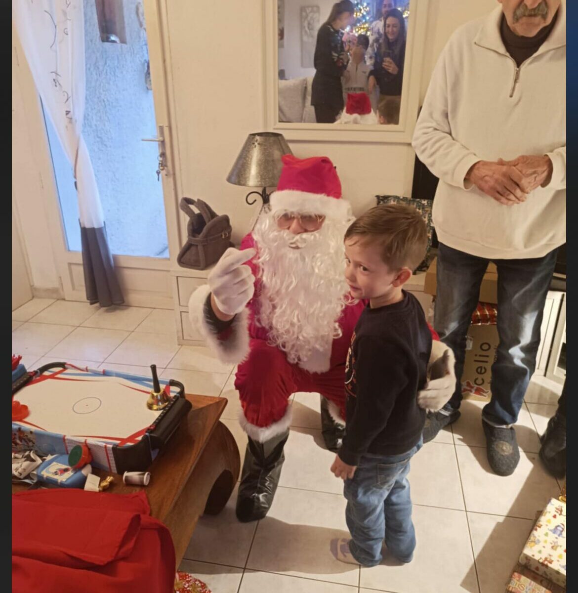 Père Noël à domicile