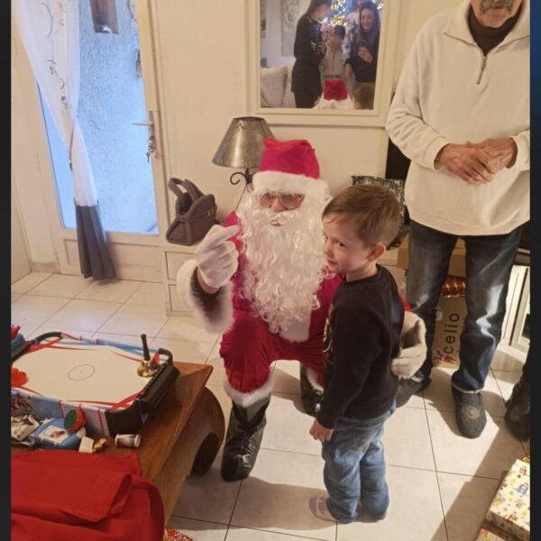 Père Noël à domicile