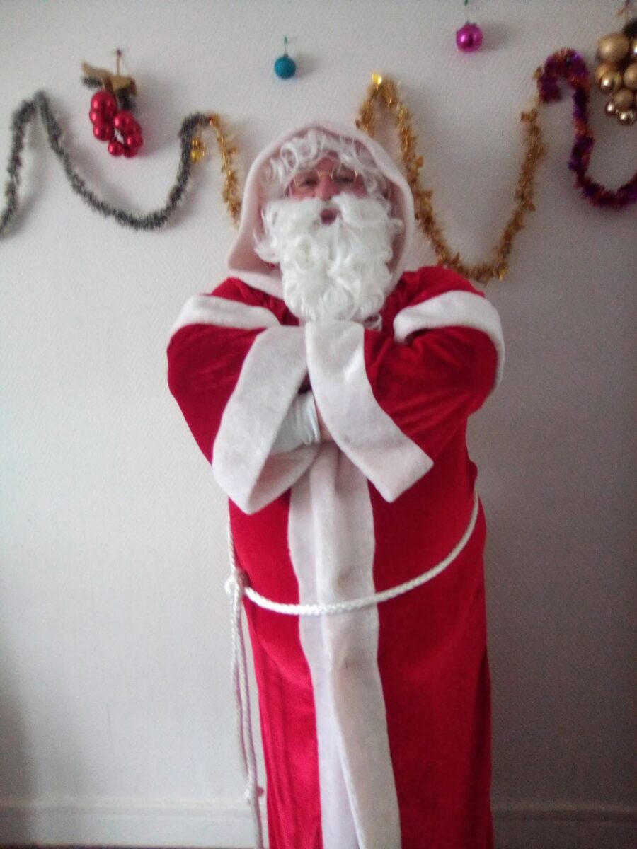 Père Noël a domicile il se déplace